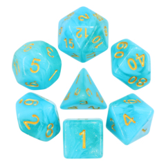 Atlantis Dizzy HD Polyhedral 7 Dice Set